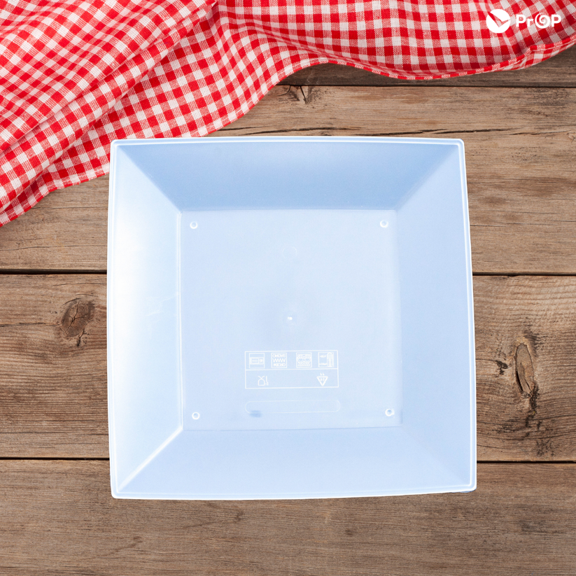 ASSIETTE PLASTIQUE REUTILISABLE CREUSE (CHF 0.30 / pce)