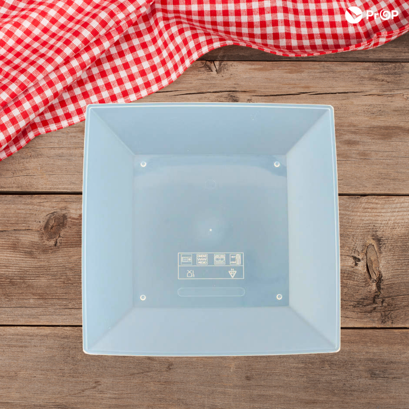 ASSIETTE PLASTIQUE REUTILISABLE 24x24 (CHF 0.30 / pce)